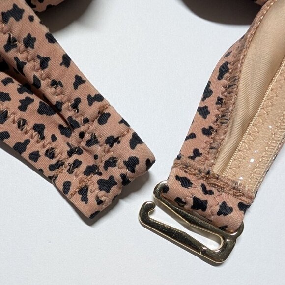 A Pea in the Pod Bikini Animal Print Maternity Swimwear Convertible NWT Medium - Picture 11 of 14